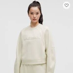 Lululemon Oversized Pullover, Cream (M/L)